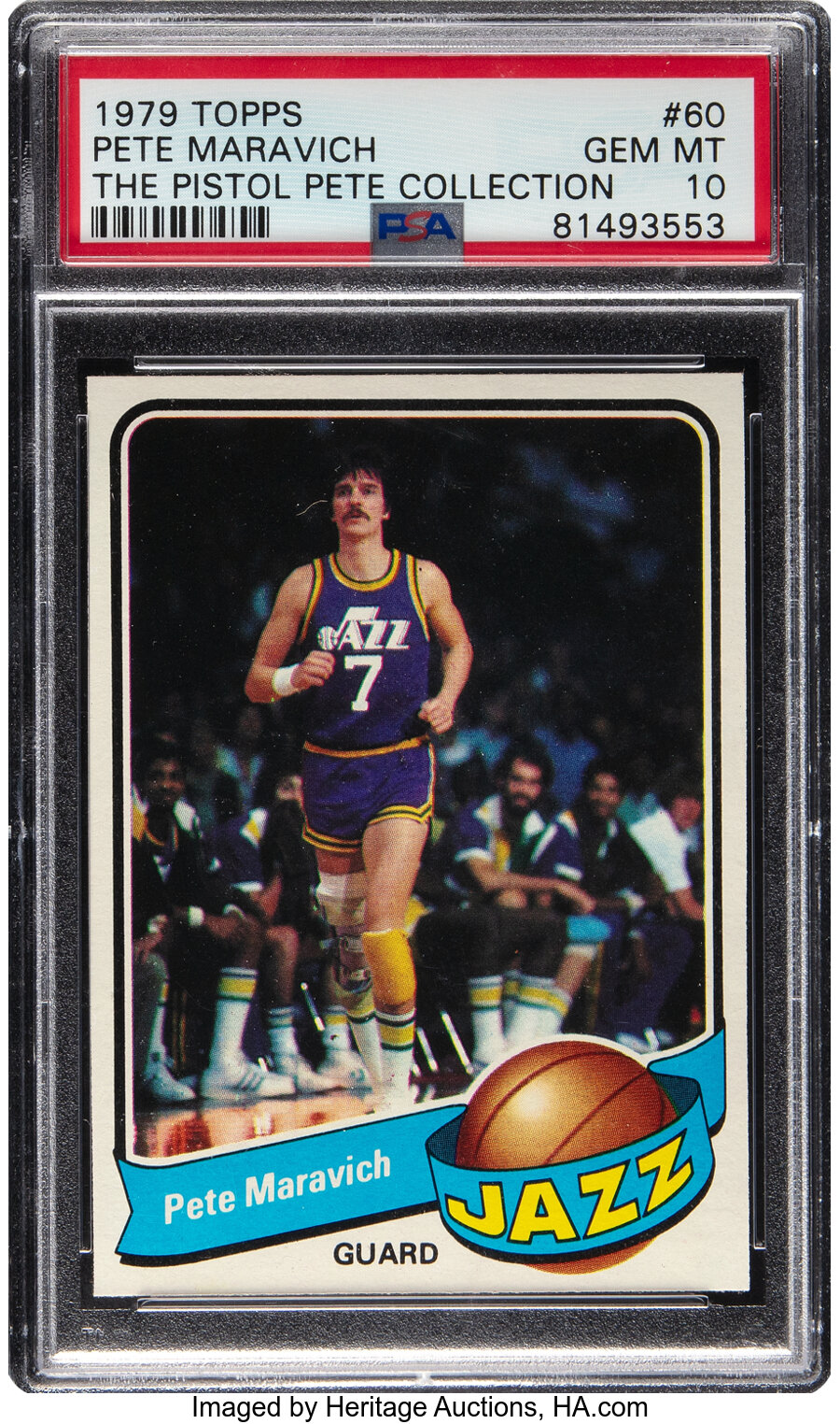 1979 Topps Pete Maravich (The Pistol Pete Collection) #60 PSA Gem Mint 10