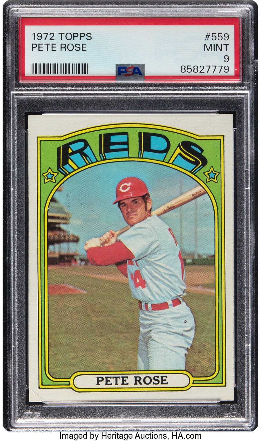 1972 Topps Pete Rose #559 PSA Mint 9