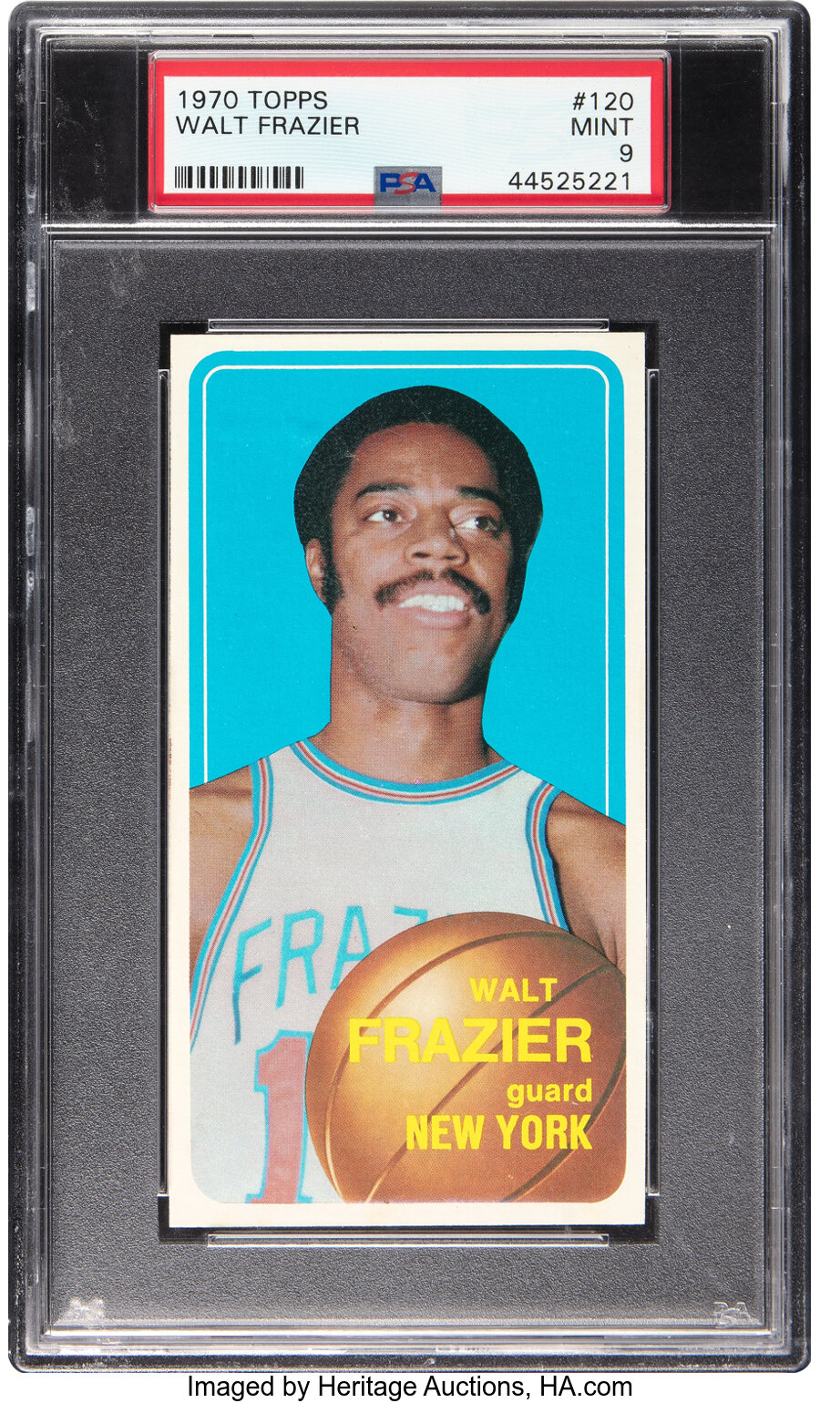 1970 Topps Walt Frazier #120 PSA Mint 9 - Two Higher!