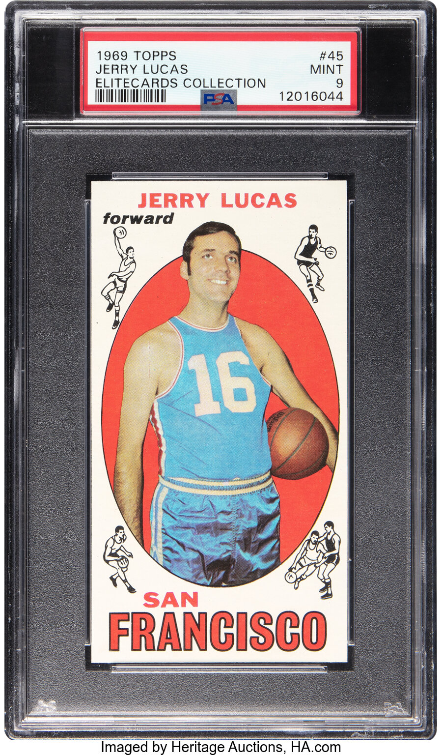 1969 Topps Jerry Lucas (Elitecards Collection) Rookie #45 PSA Mint 9 - Two Higher!