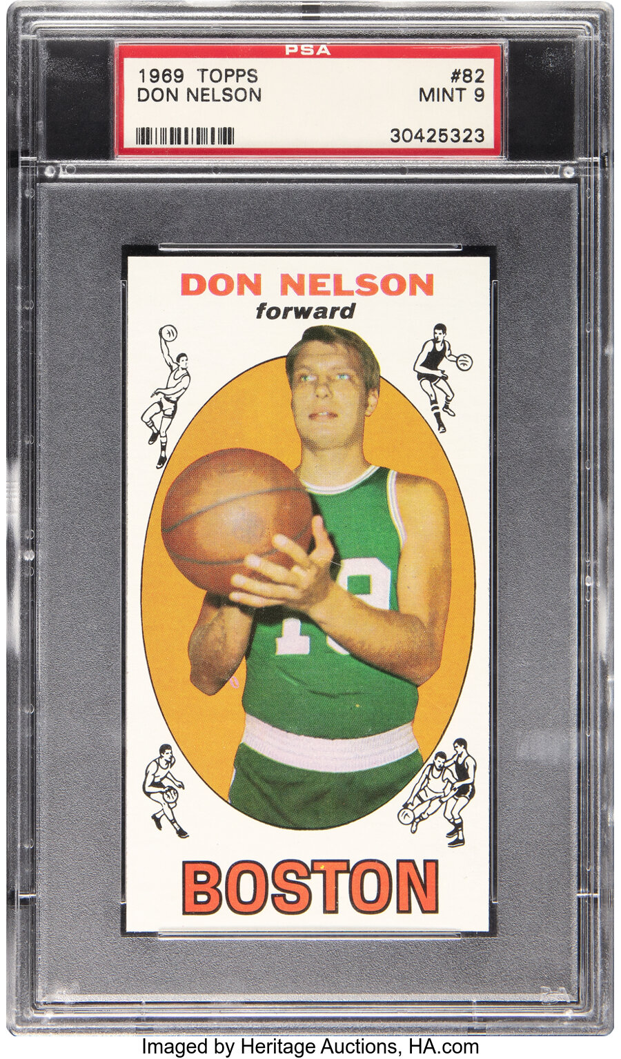 1969 Topps Don Nelson #82 PSA Mint 9 - None Higher!