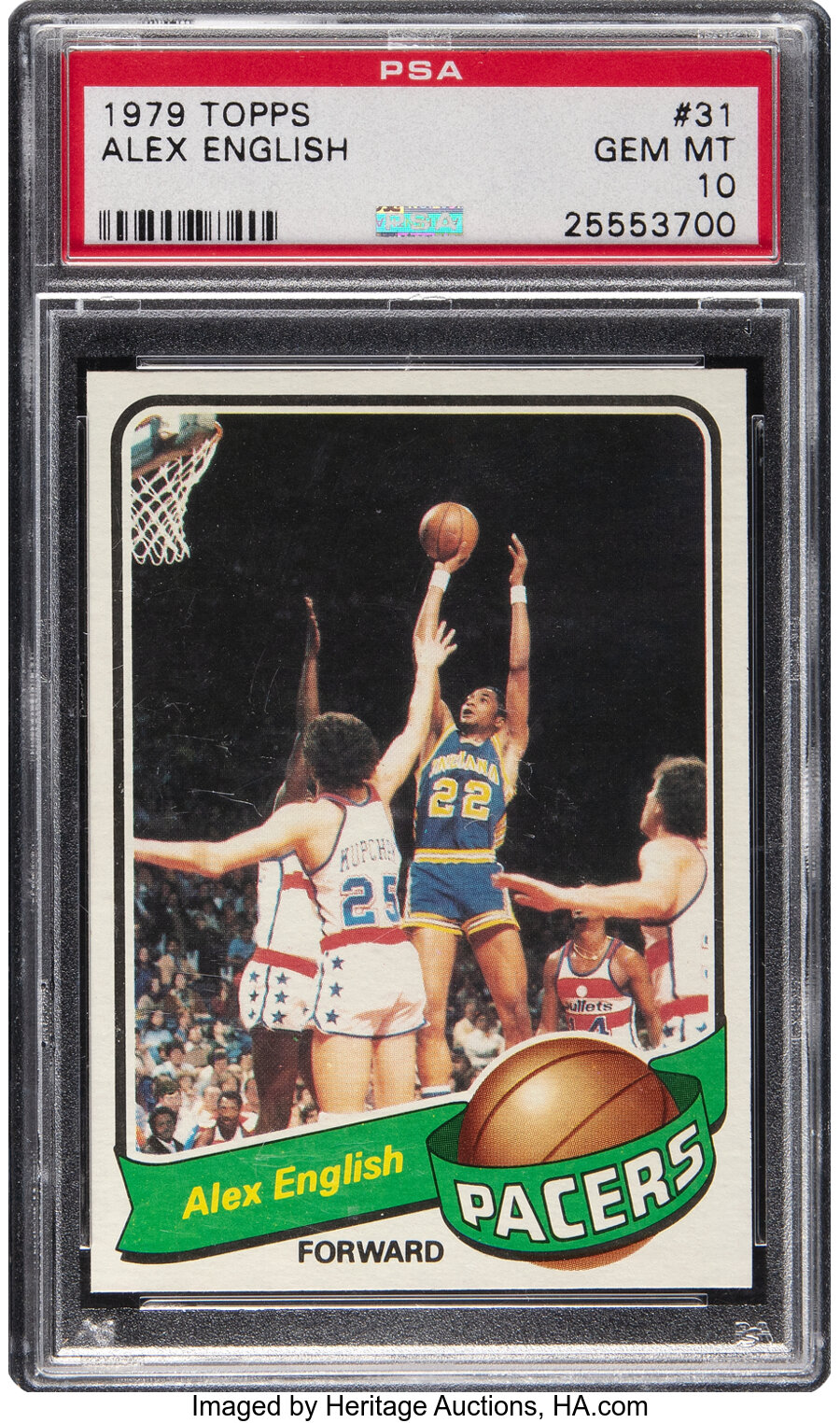 1979 Topps Alex English Rookie #31 PSA Gem Mint 10