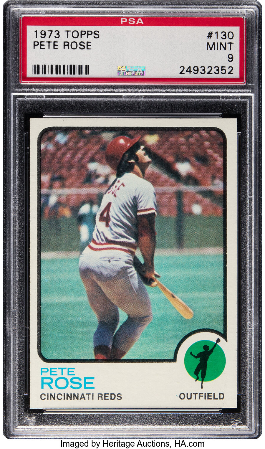 1973 Topps Pete Rose #130 PSA Mint 9