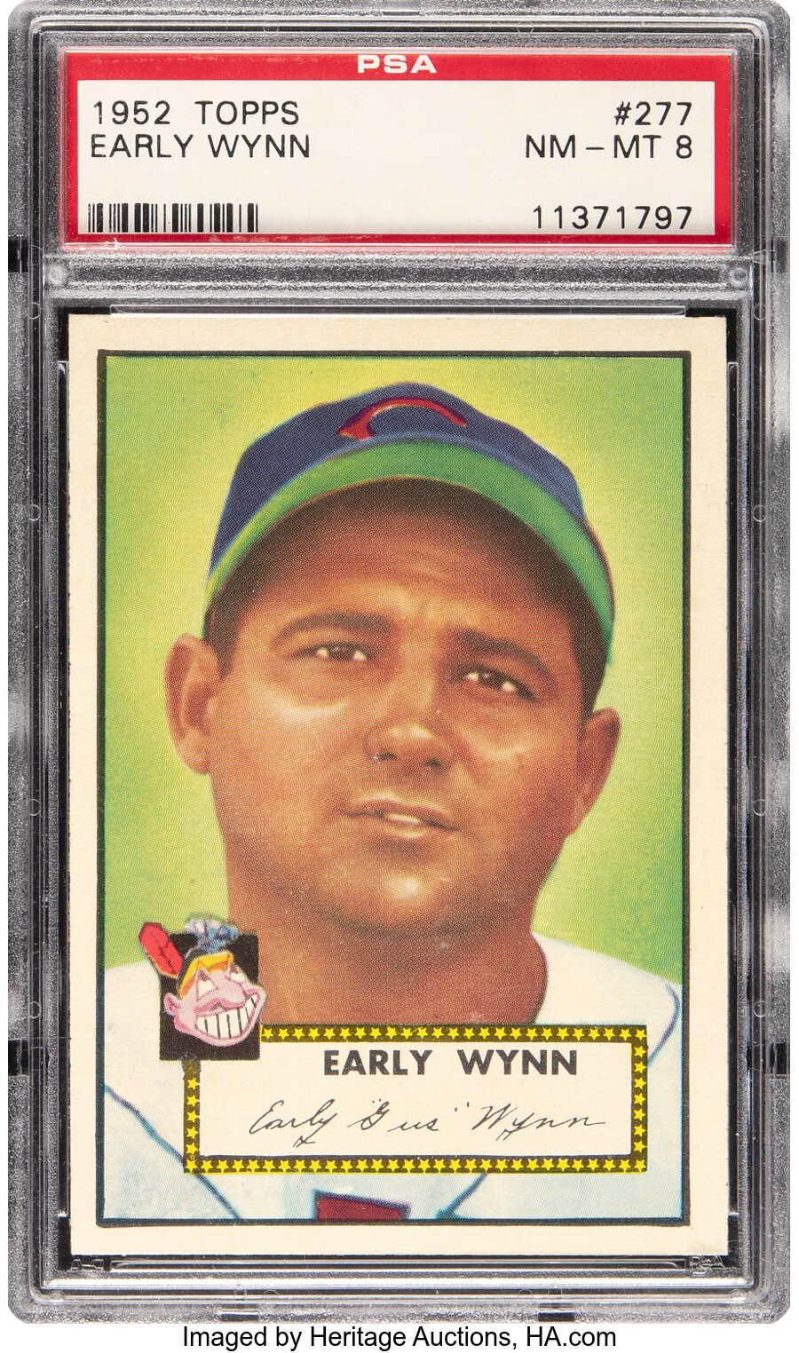 1952 Topps Early Wynn #277 PSA NM-MT 8