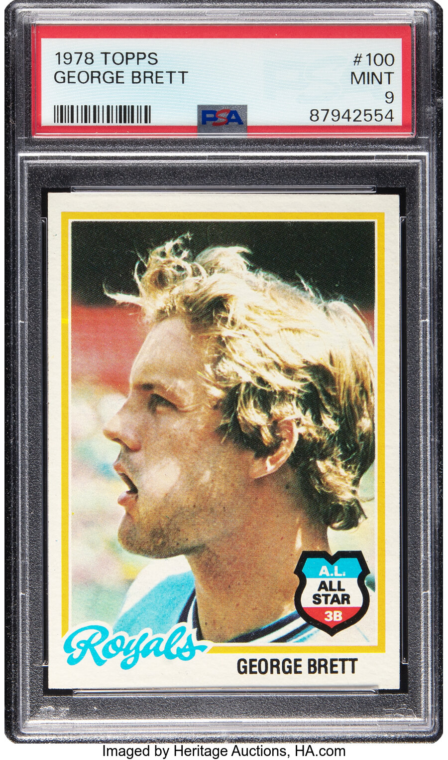 1978 Topps George Brett #100 PSA Mint 9