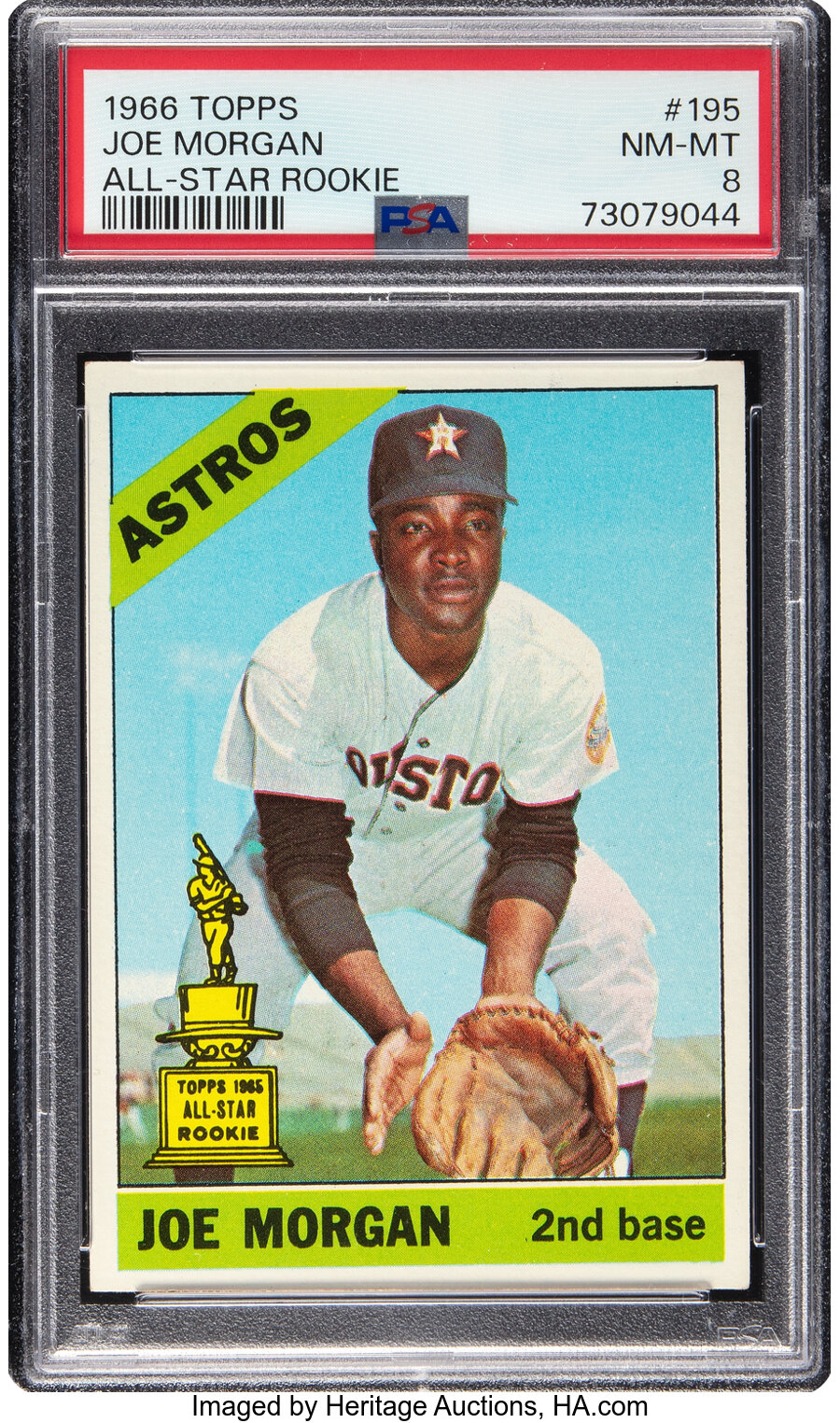 1966 Topps Joe Morgan #195 PSA NM-MT 8