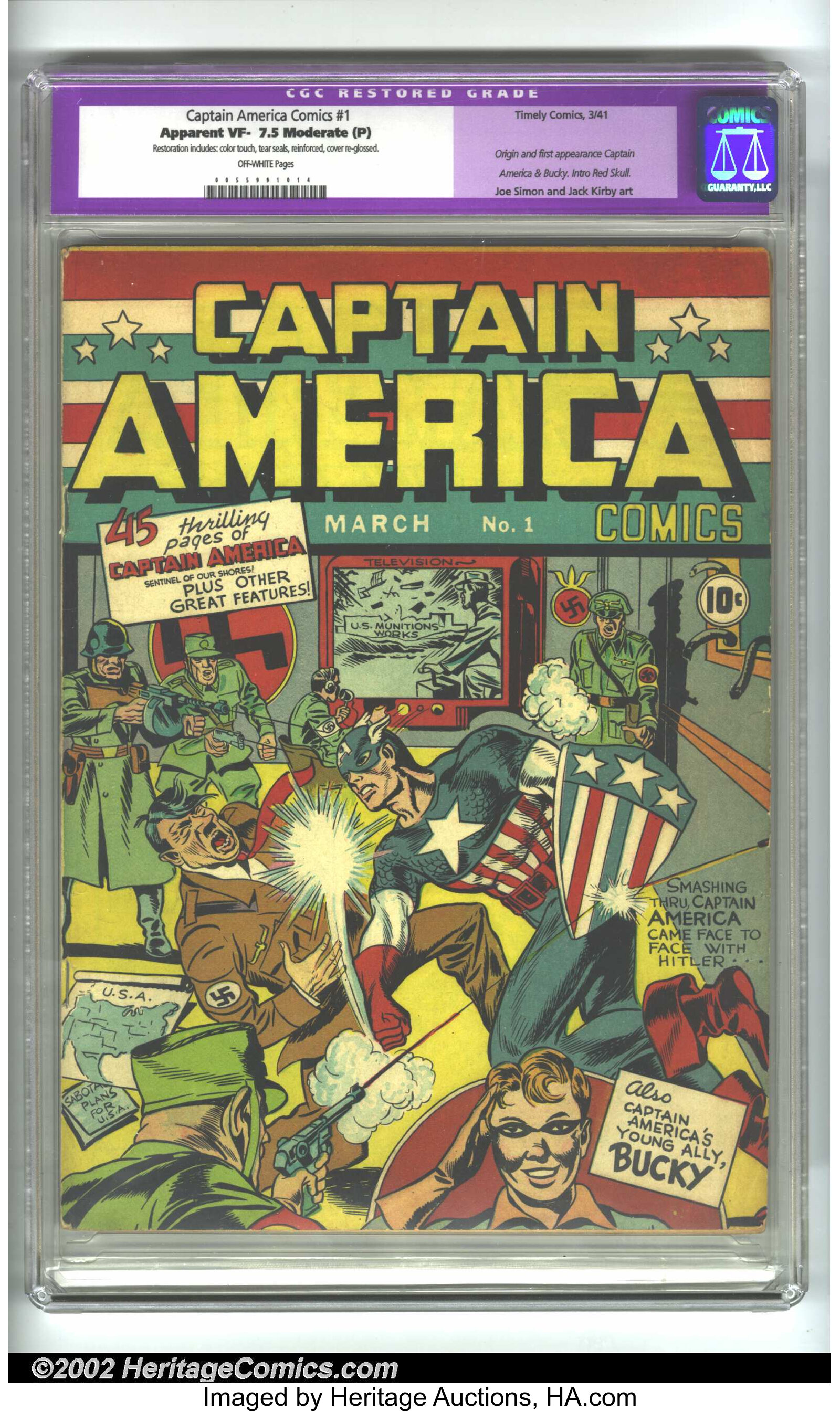 first appearance captain america