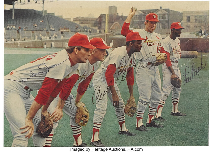 1979 St. Louis Cardinals Photos 5x7 #NNO Roger Freed