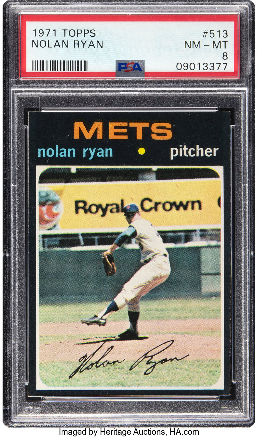 1971 Topps Nolan Ryan #513 PSA NM-MT 8