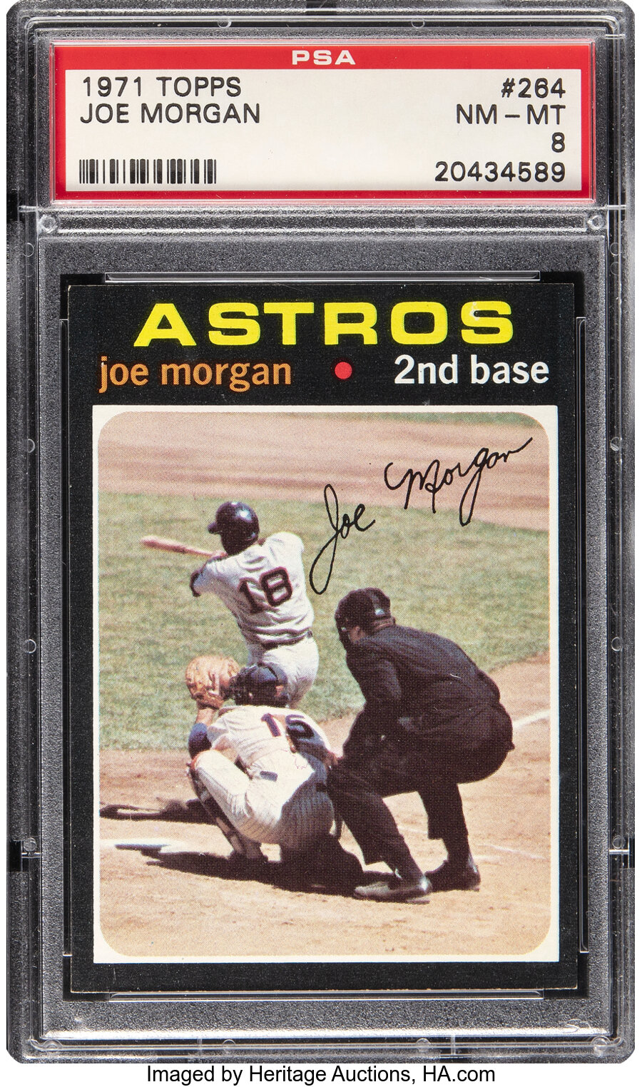 1971 Topps Joe Morgan #264 PSA NM-MT 8