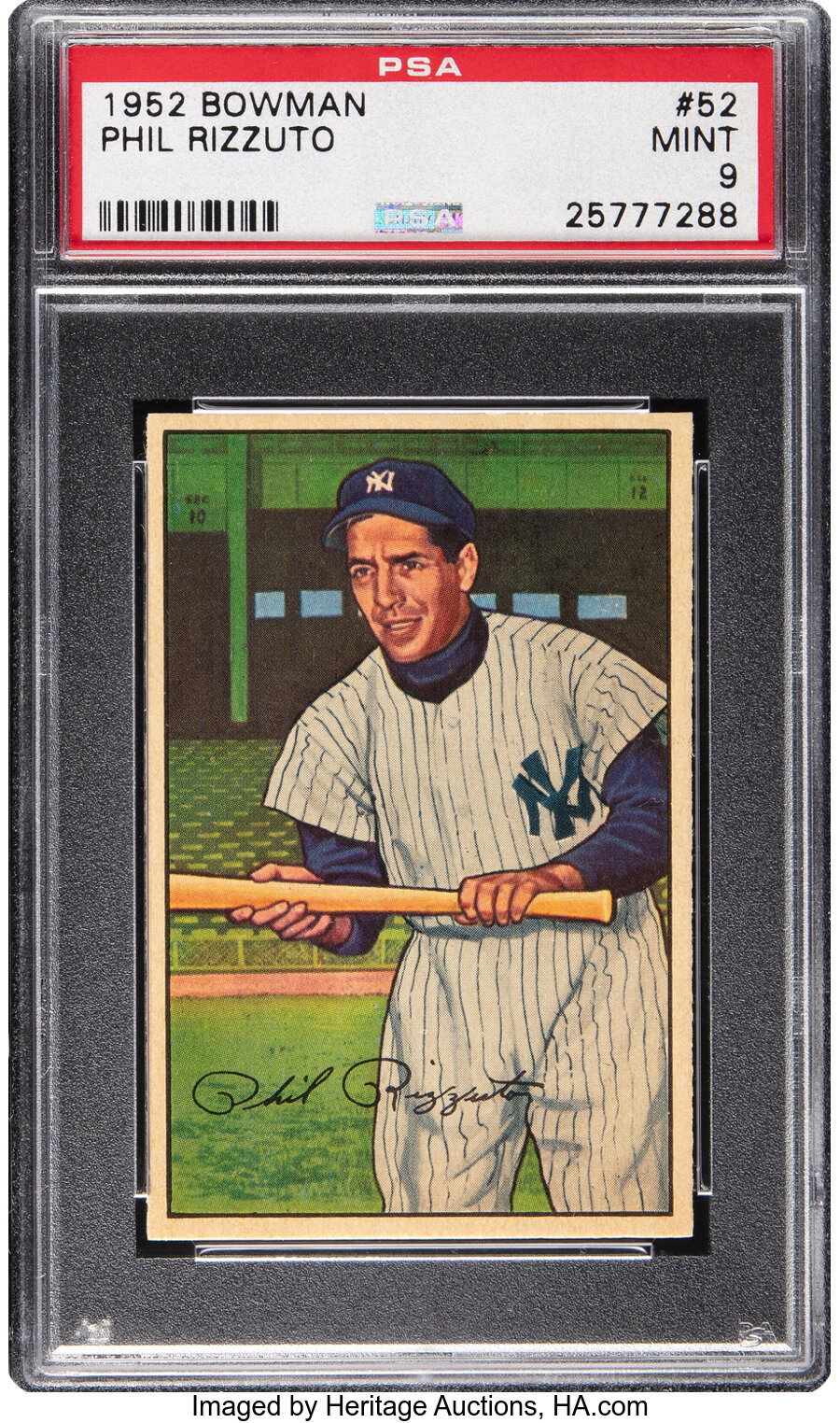 1952 Bowman Phil Rizzuto #52 PSA Mint 9 - None Higher!