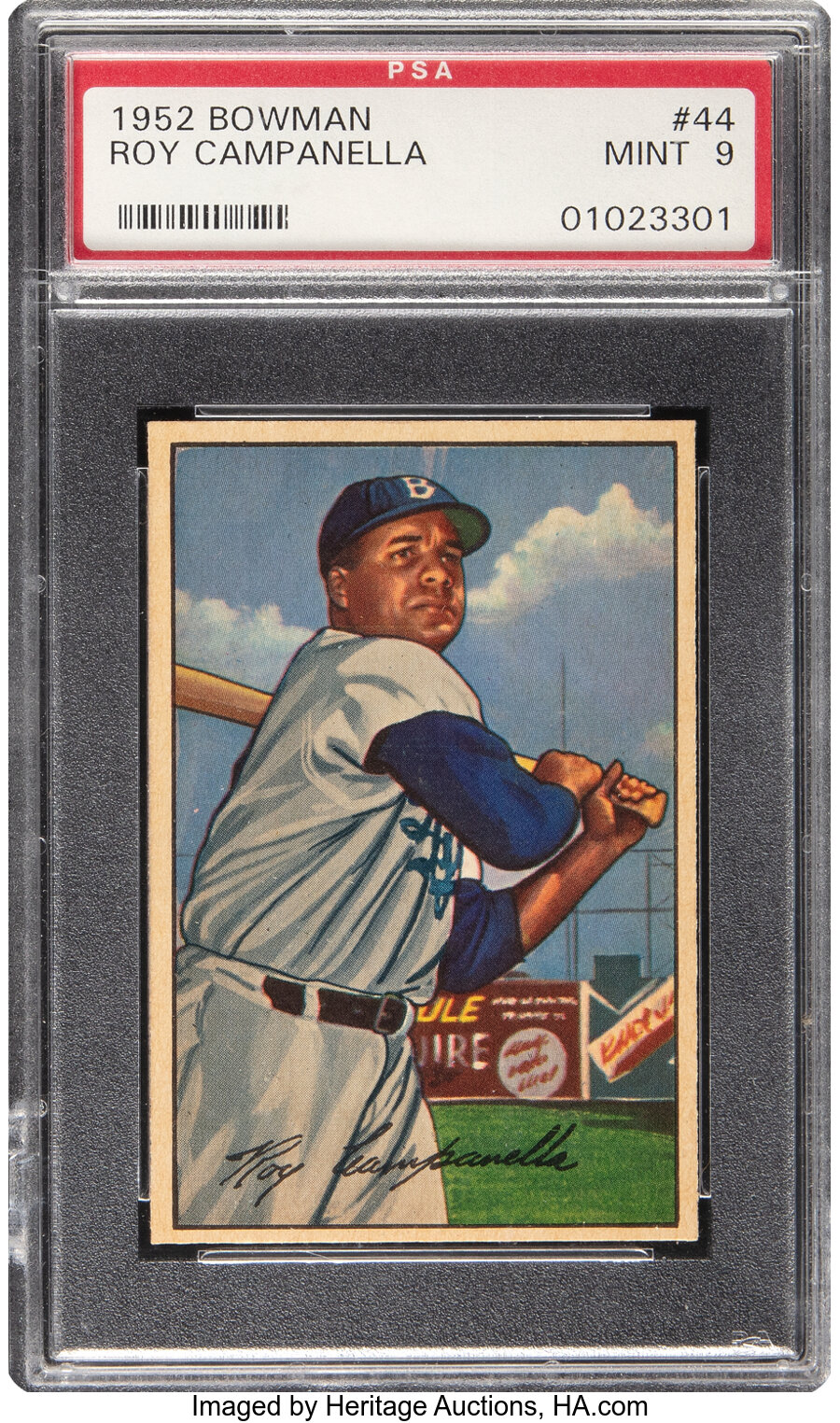 1952 Bowman Roy Campanella #44 PSA Mint 9 - None Higher!