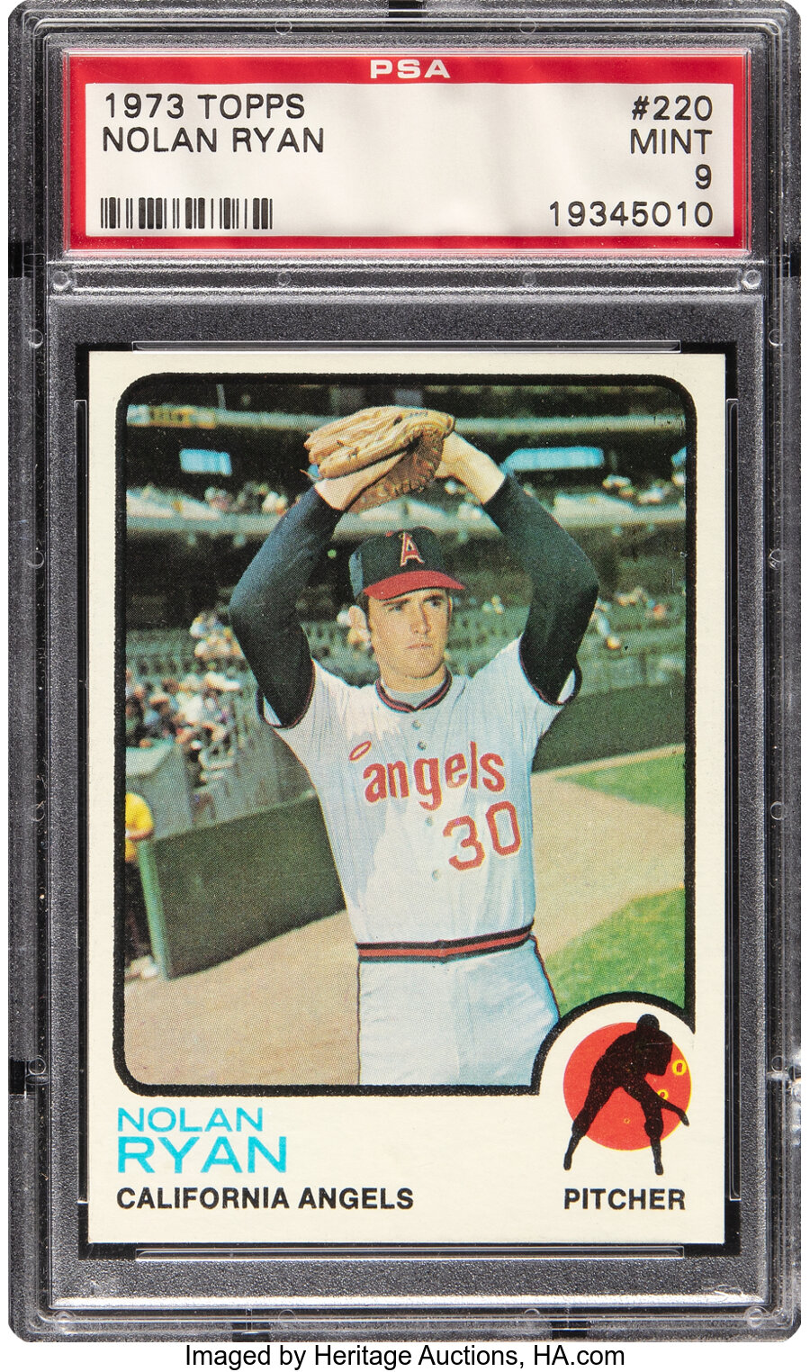 1973 Topps Nolan Ryan #220 PSA Mint 9