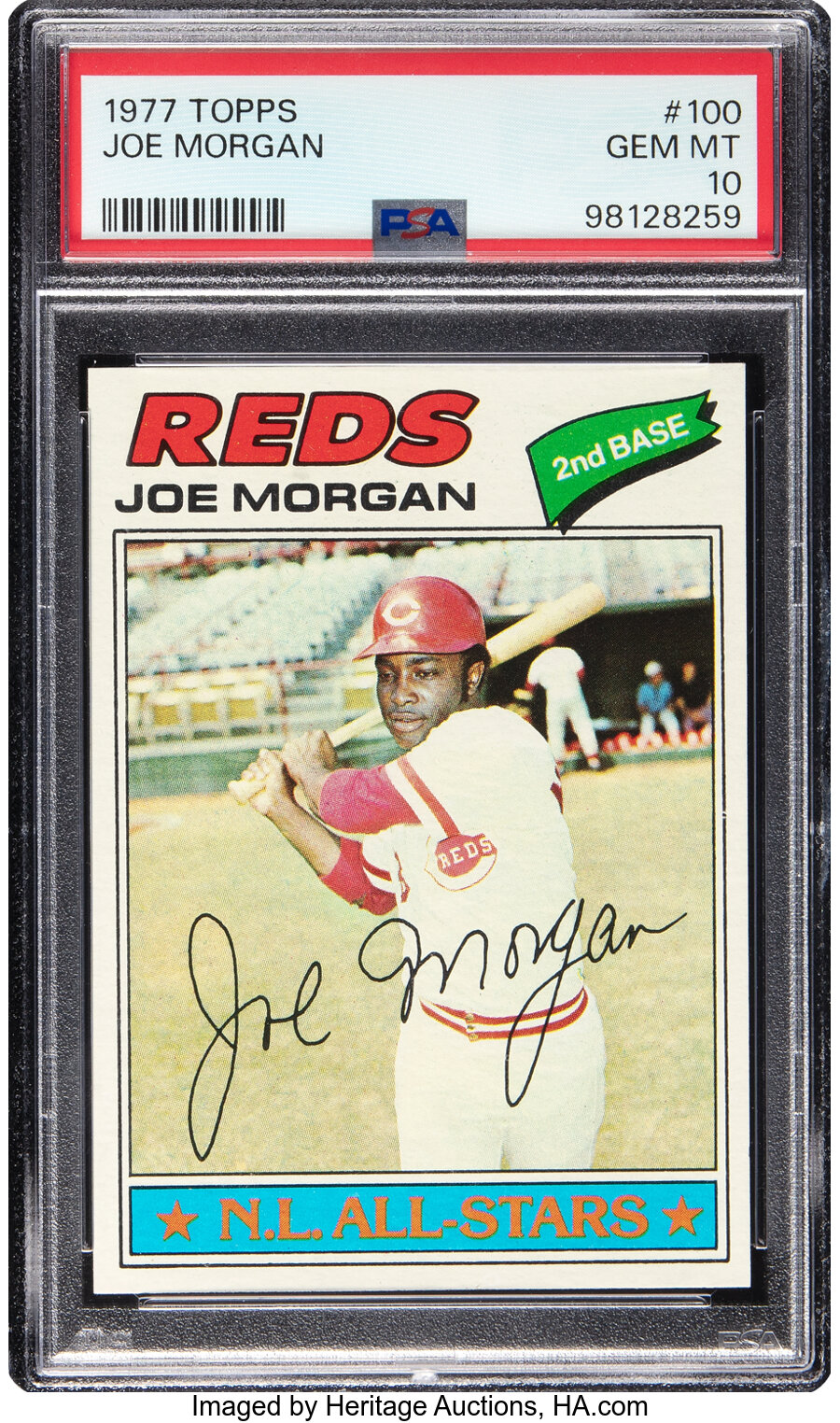 1977 Topps Joe Morgan #100 PSA Gem Mint 10