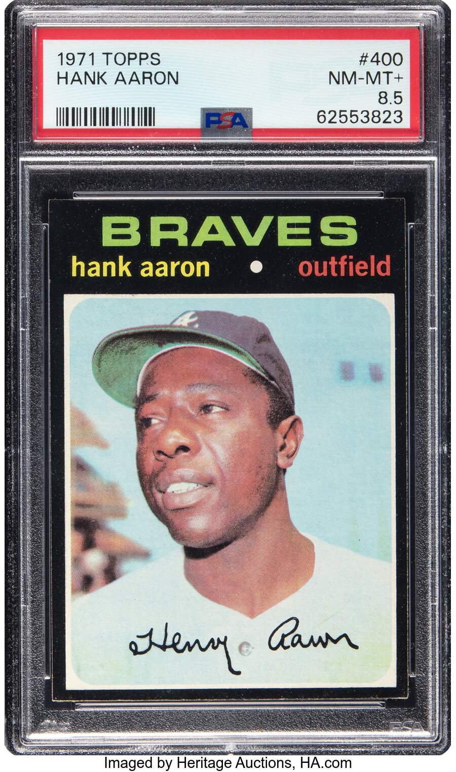 1971 Topps Hank Aaron #400 PSA NM-MT+ 8.5