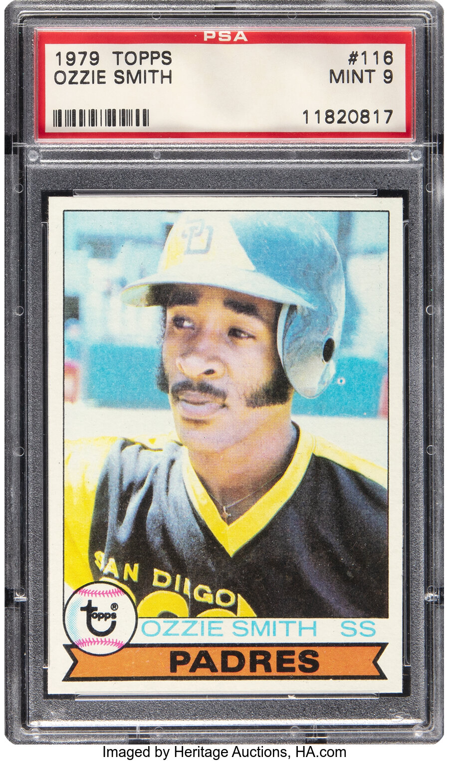 1979 Topps Ozzie Smith #116 PSA Mint 9