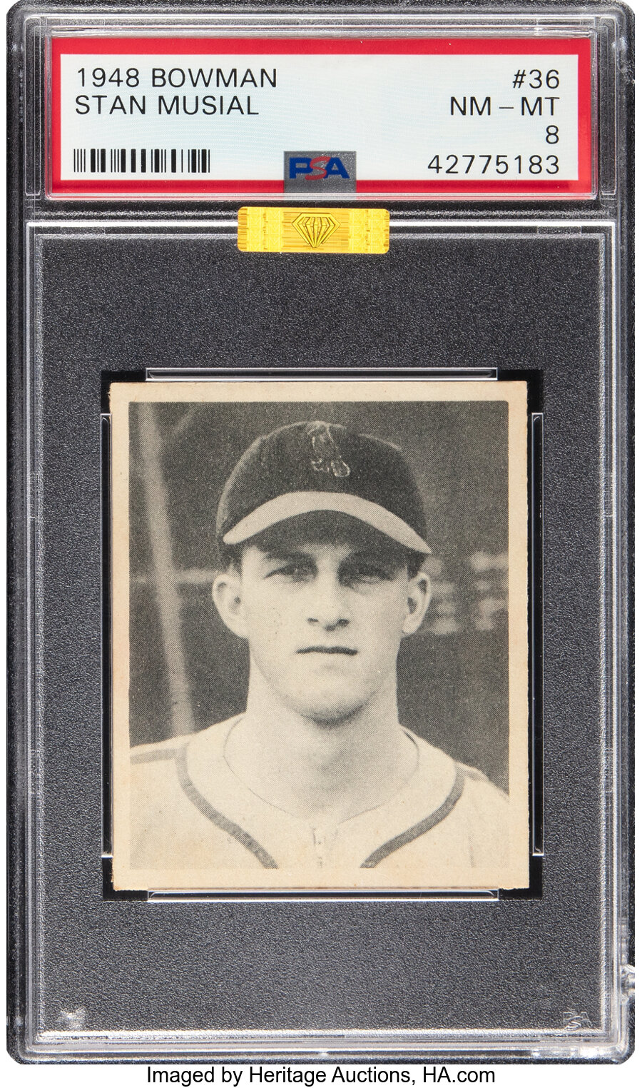 1948 Bowman Stan Musial #36 PSA NM-MT 8