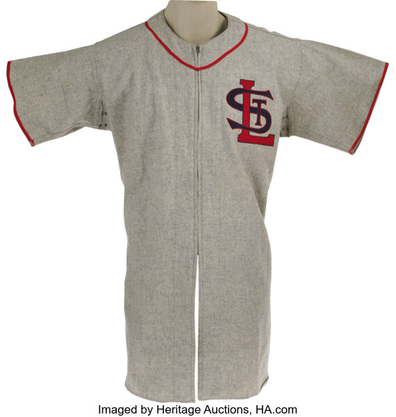 1940's St. Louis Cardinals Prototype Jersey. Exceedingly scarce