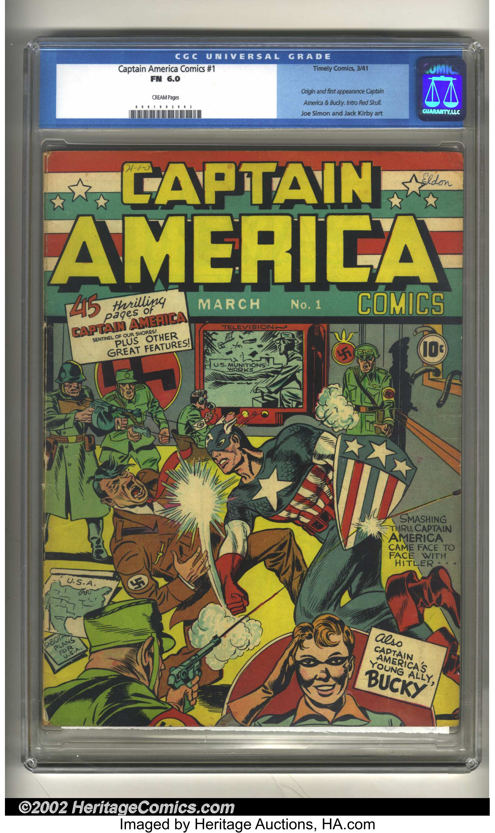 first appearance captain america