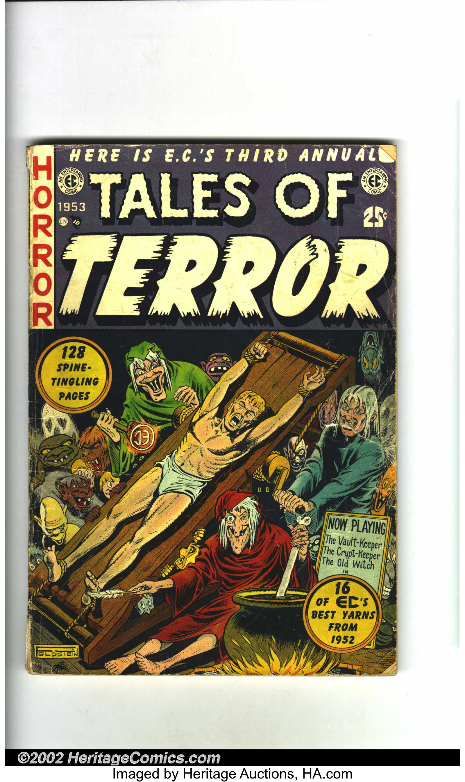 Tales Of Terror Annual 3 Ec 1953 Condition Gd A Fantastic Al Lot 72 Heritage Auctions