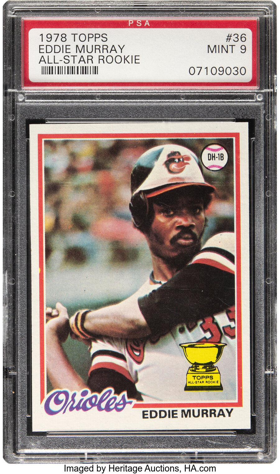 1978 Topps Eddie Murray (All-Star Rookie) #36 PSA Mint 9