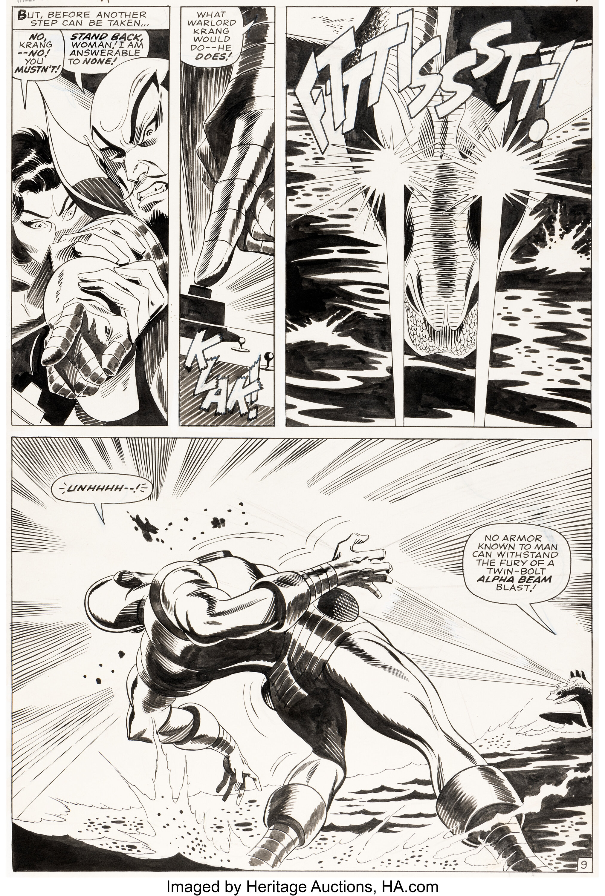 Gene Colan and Jack Abel Tales of Suspense #79 Iron Man Story Page ...