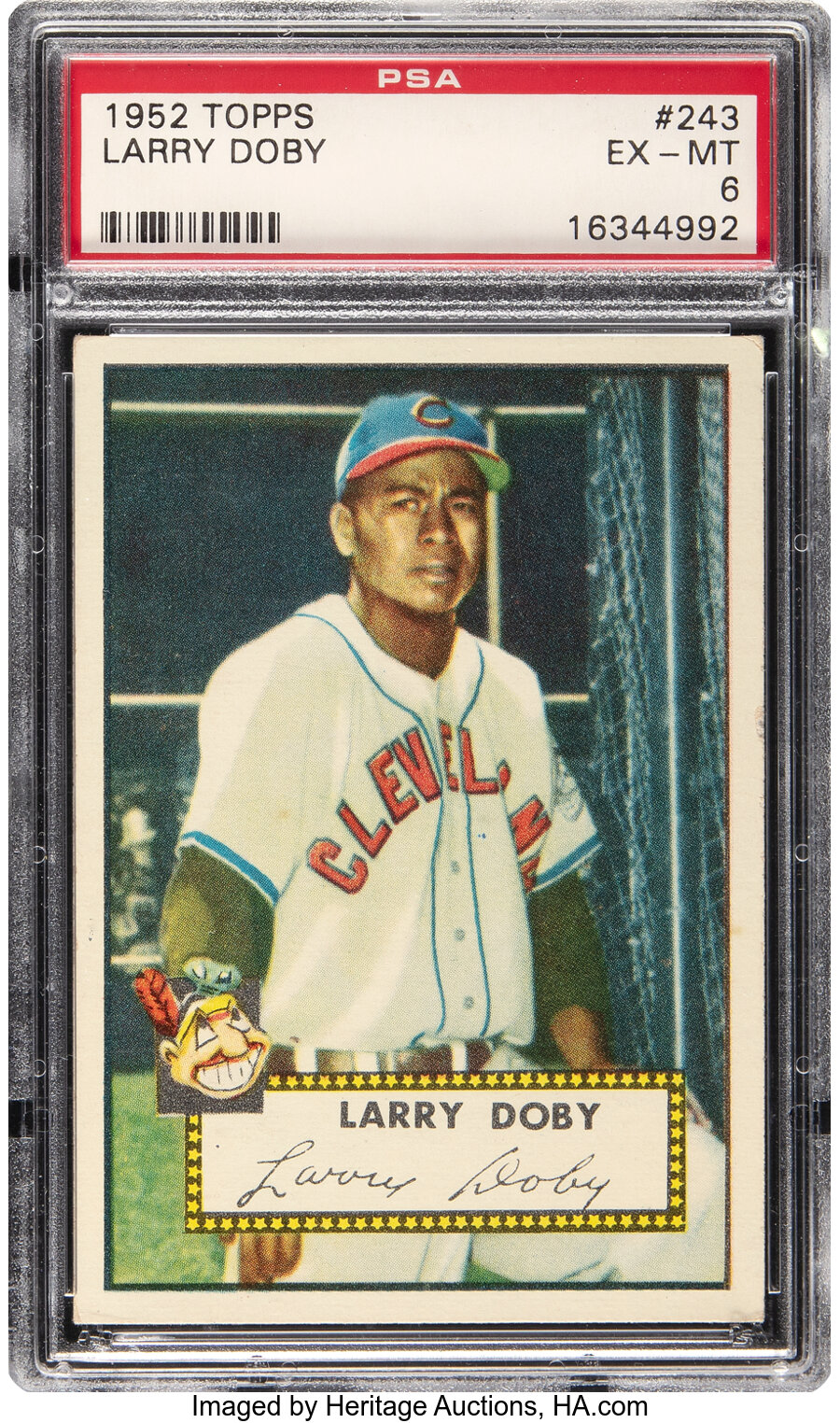 1952 Topps Larry Doby #243 PSA EX-MT 6