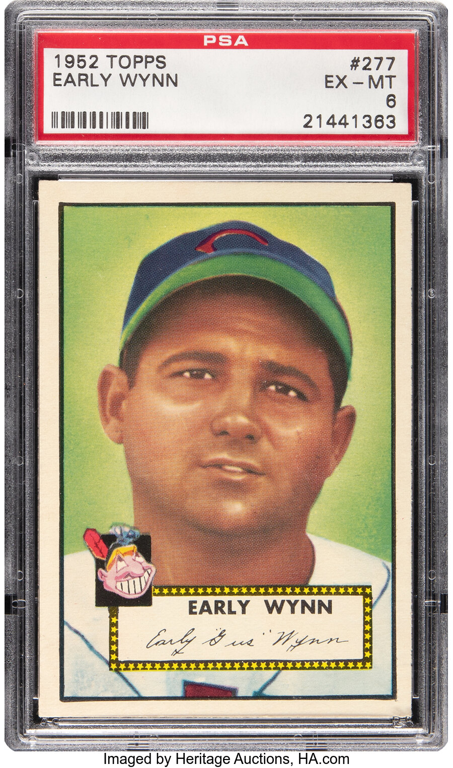 1952 Topps Early Wynn #277 PSA EX-MT 6