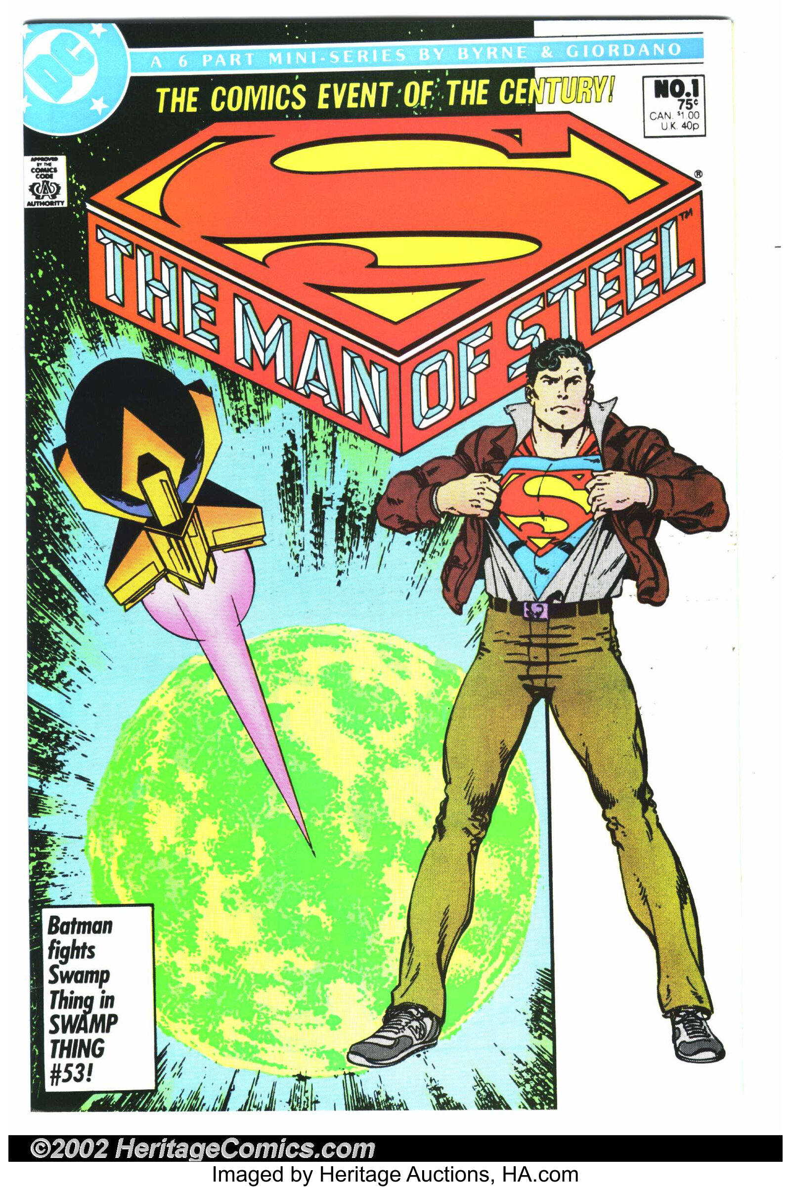 The Man of Steel (1986—1986), DC Database