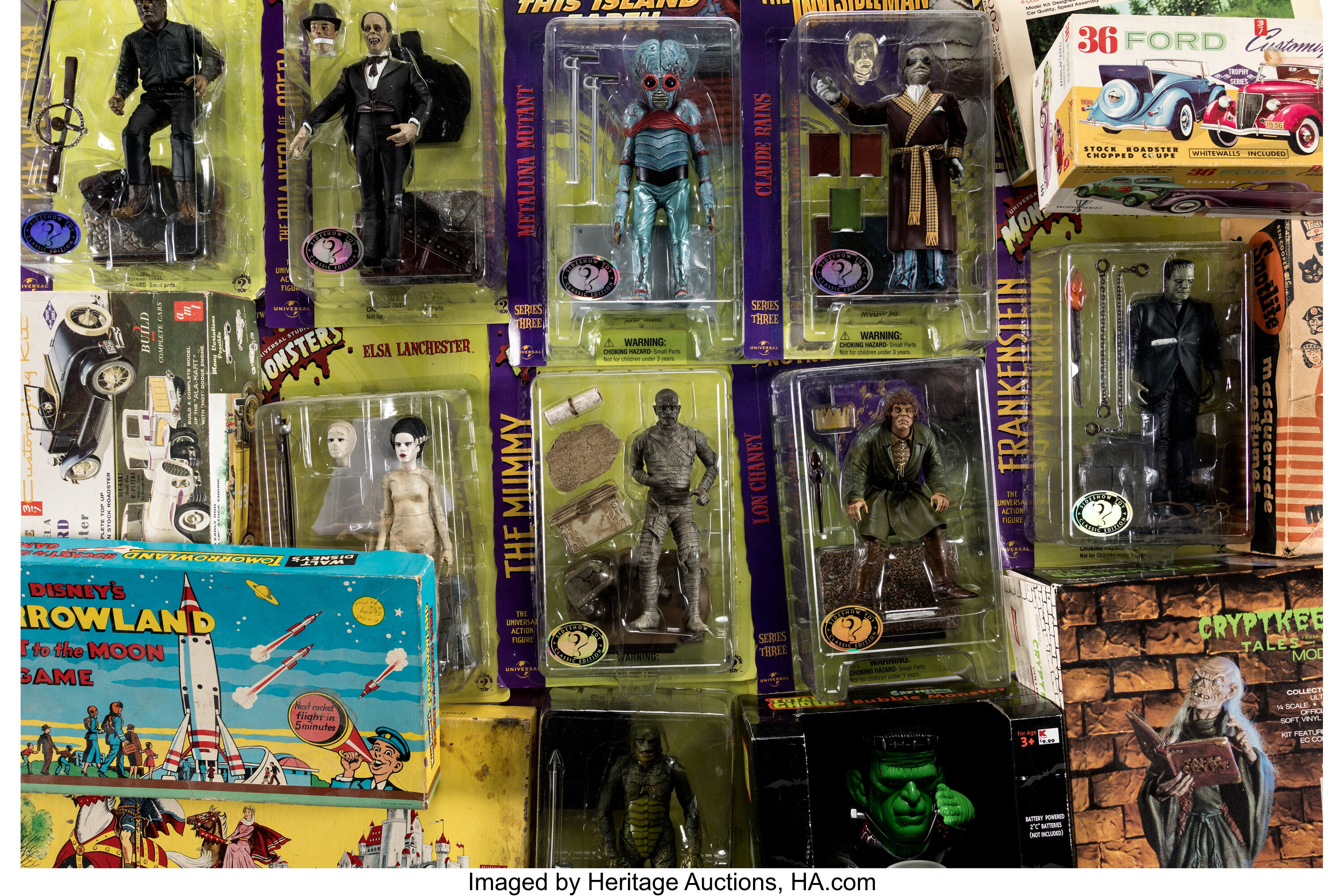 Horror Action Figures, Model Kits, and More Box Lot (Various | Lot ...