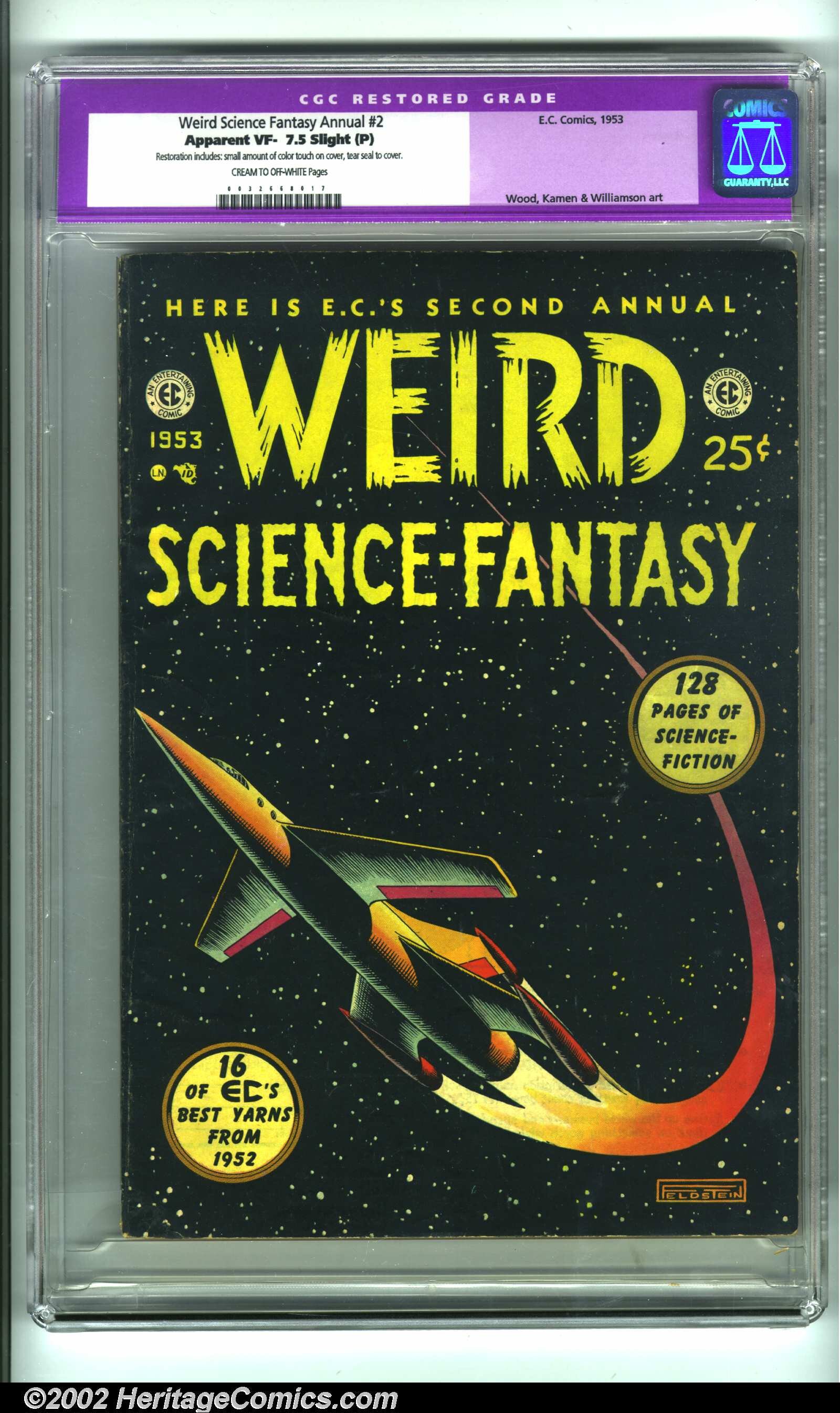 Ec Annuals Weird Science Fantasy 2 Horror Sci Fi Com Collectibles