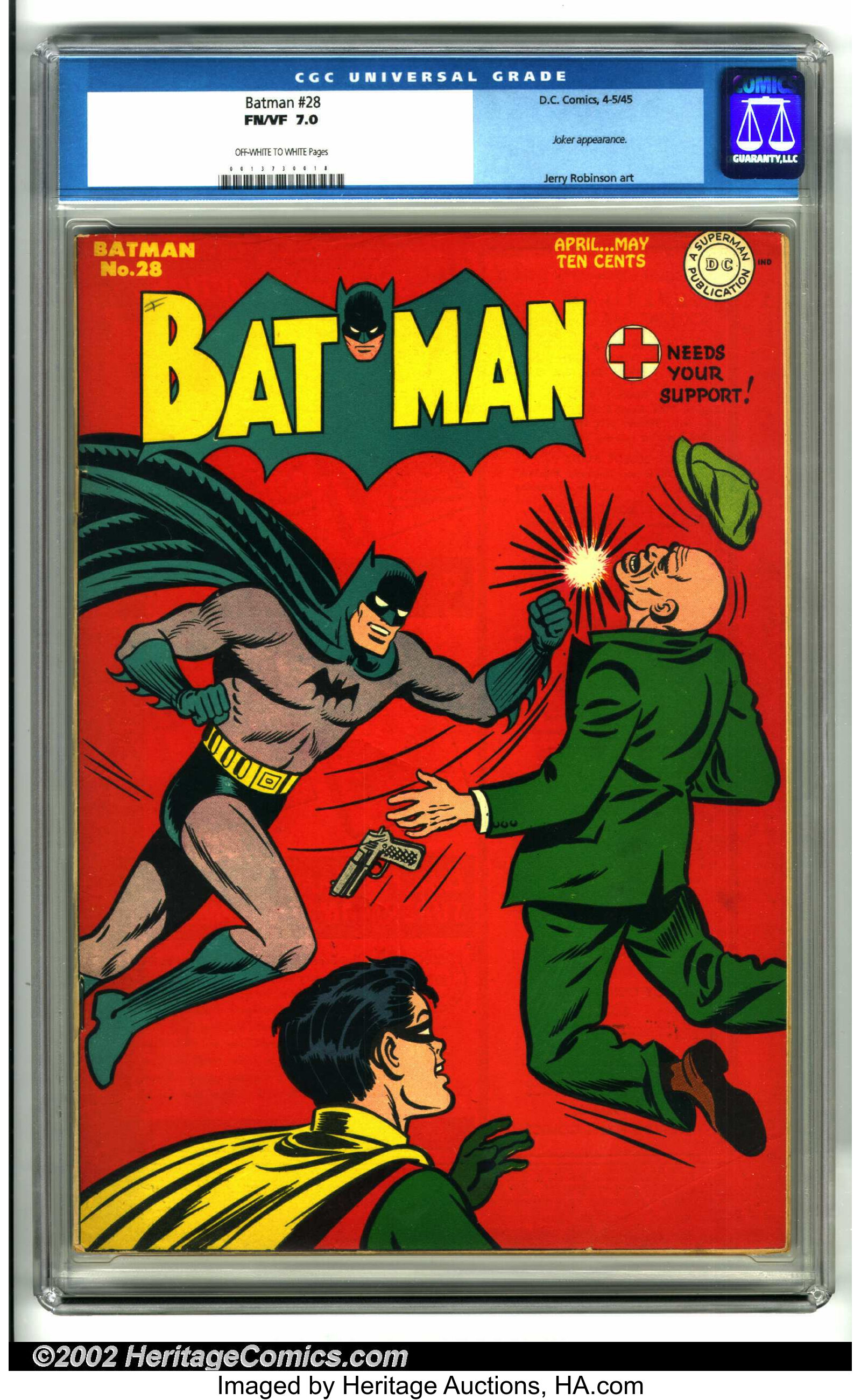 Batman #28 (DC, 1945). A nice copy with a 