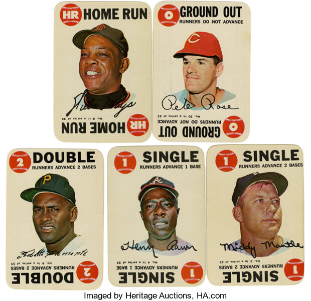 Buy 1968 Topps baseball Game Cards, sell 1968 Topps baseball Game