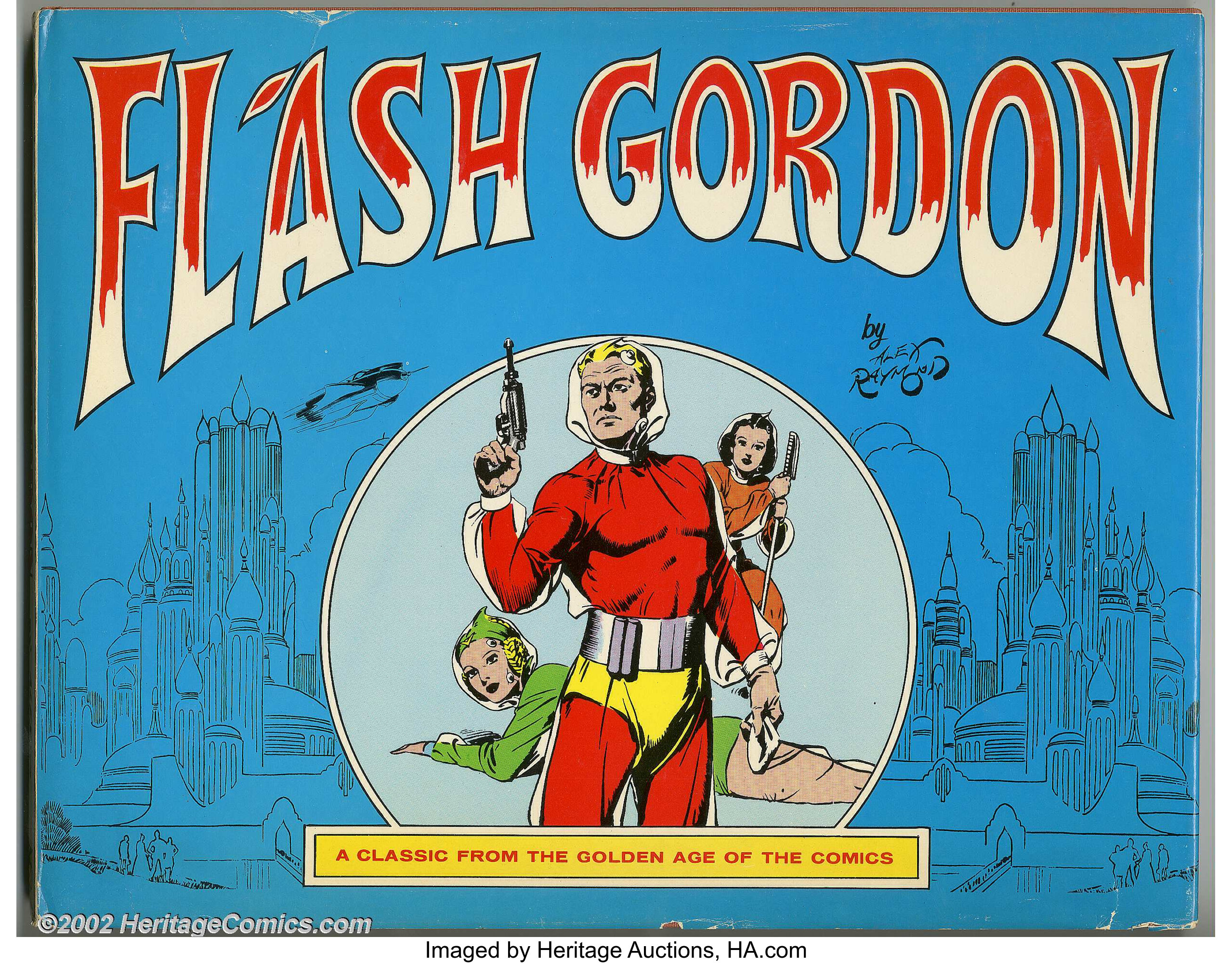 Flash Gordon by Alex Raymond Hardcover (Nostalgia Press, 1967)., Lot  #31025