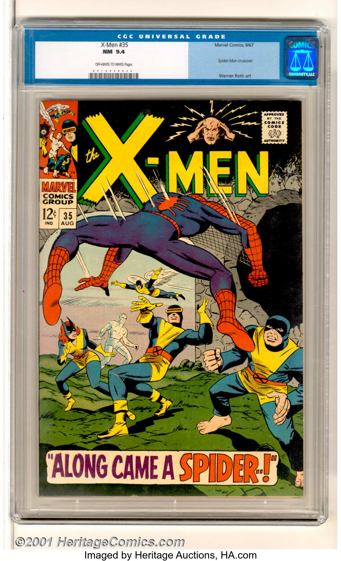 X Men 35 Marvel 1967 Killer Copy Of This Issue Features A Lot 5531 Heritage Auctions