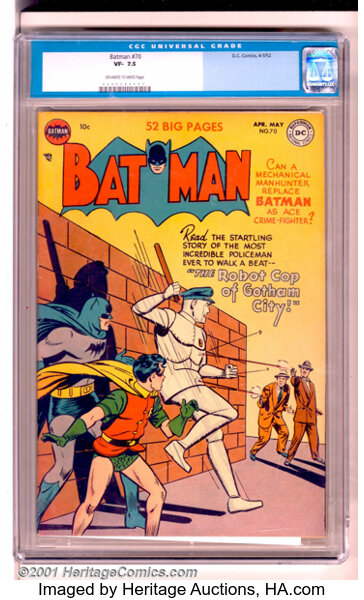 Batman #70 (DC, 1952). Batman meets 