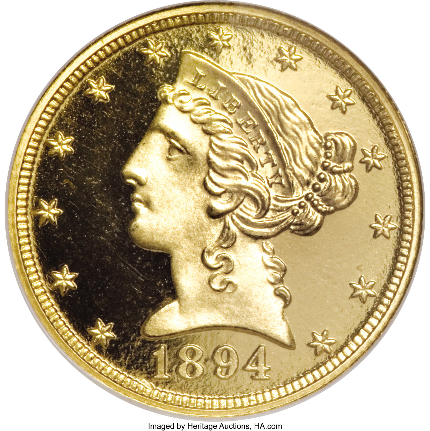 1896-S $5 Gold Liberty Half Eagle - Low Mintage Coin - Free