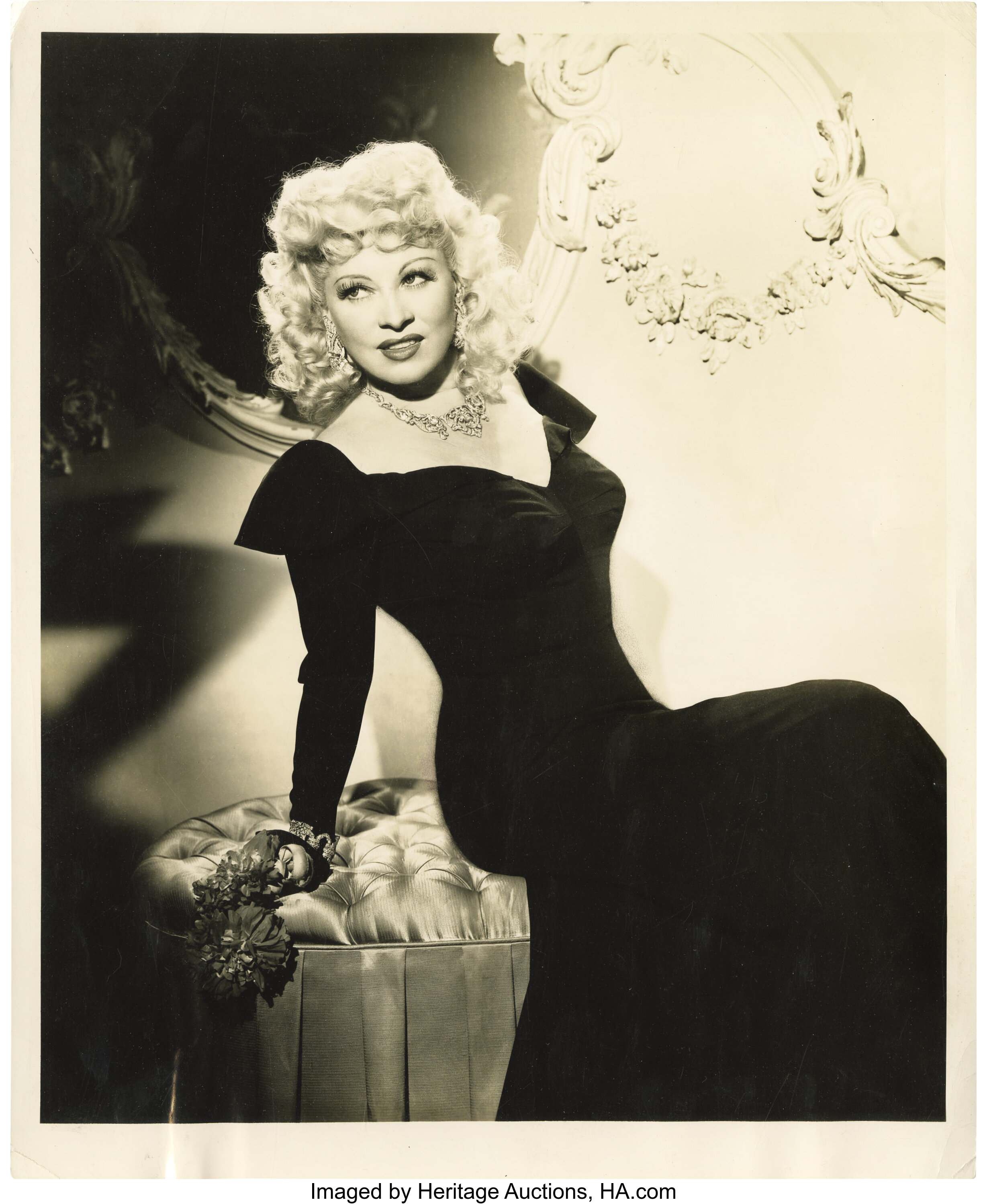 The Heat S On Columbia 1943 Mae West Still By George Hurrell Lot 65040 Heritage Auctions