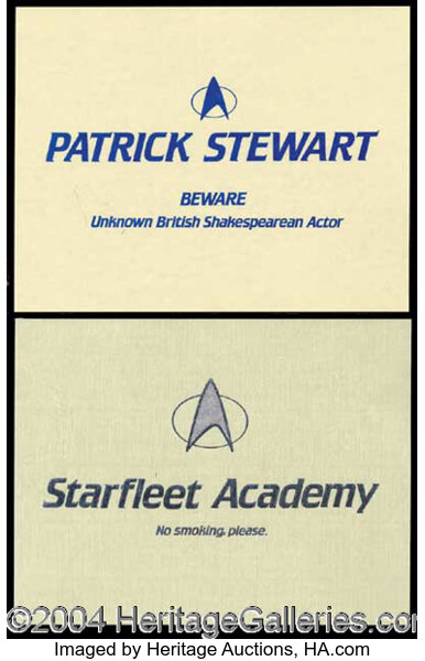 Star Trek Next Generation Autographs Lot 521 Heritage