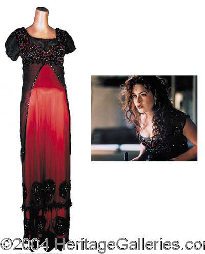 Kate winslet shop red dress titanic