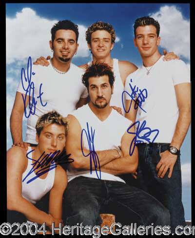 Nsync Signed - Etsy