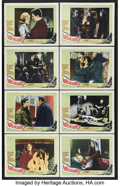 Witchcraft th Century Fox 1964 Lobby Card Set Of 8 11 X Lot Heritage Auctions