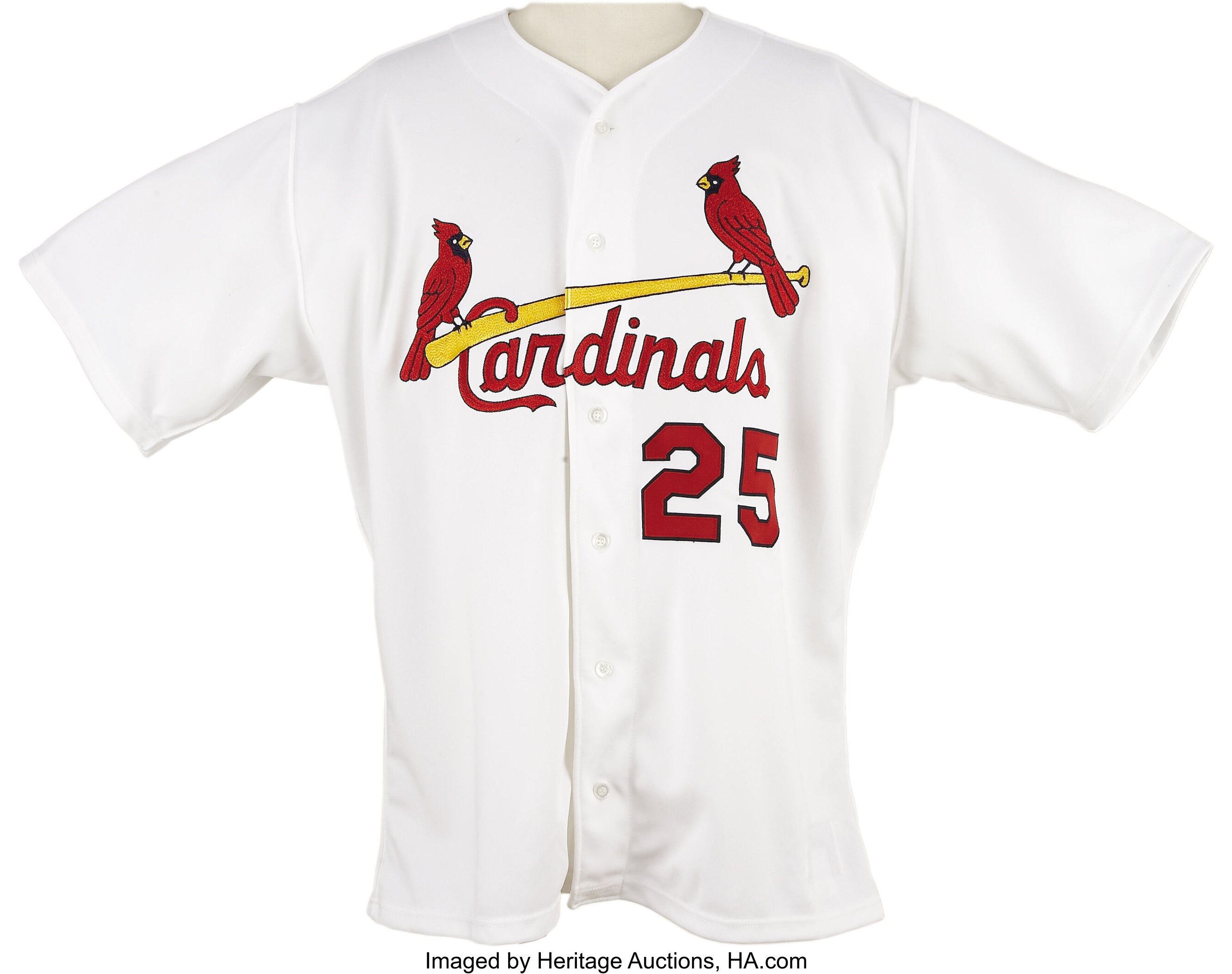 1999 Mark McGwire Game Worn Jersey.