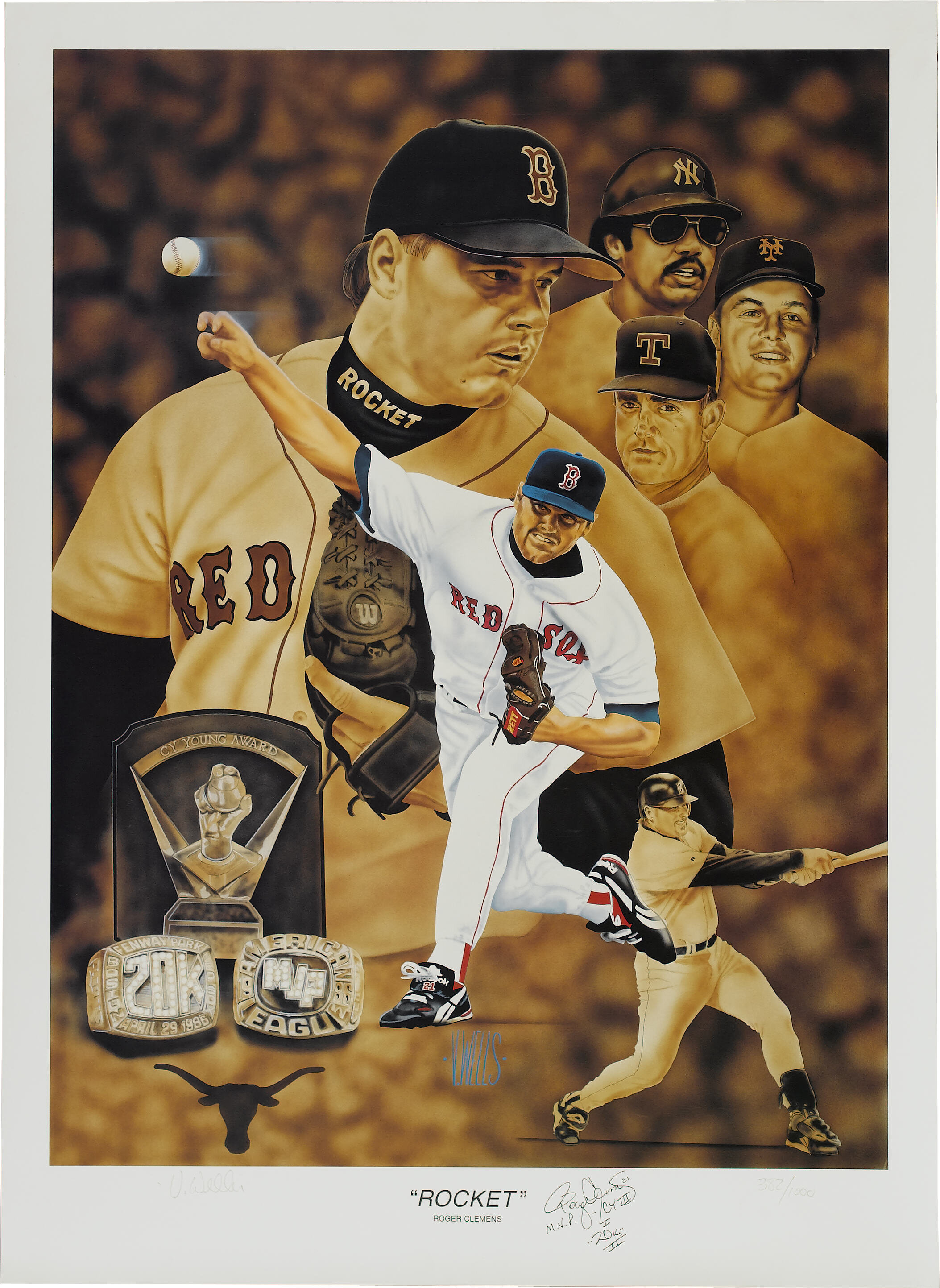 Roger Clemens Art Prints for Sale - Fine Art America