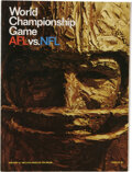 Hake's - AFL-NFL WORLD CHAMPIONSHIP GAME 1967 SUPER BOWL PROGRAM.