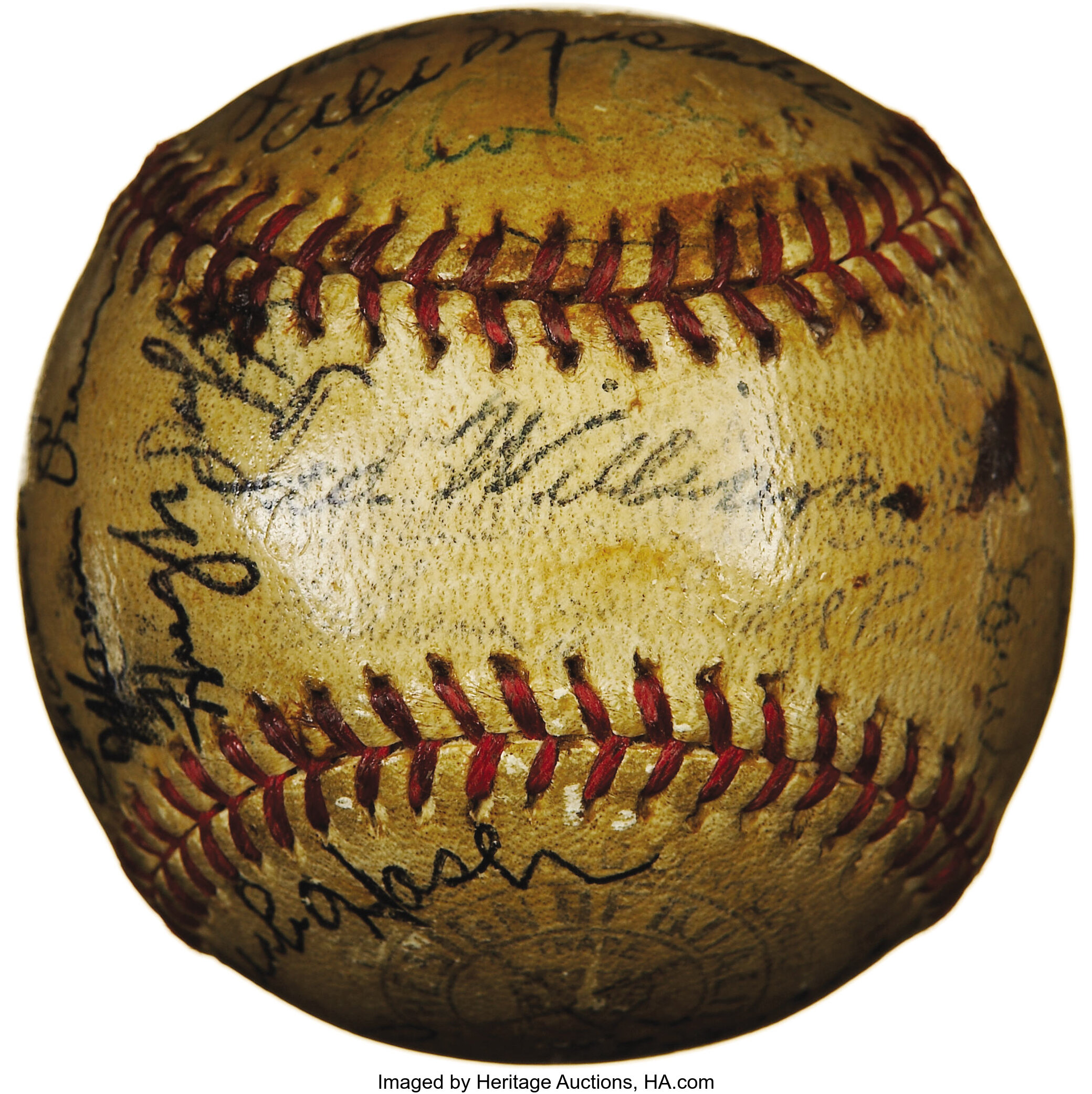 At Auction: TED WILLIAMS AUTOGRAPHED BASEBALL