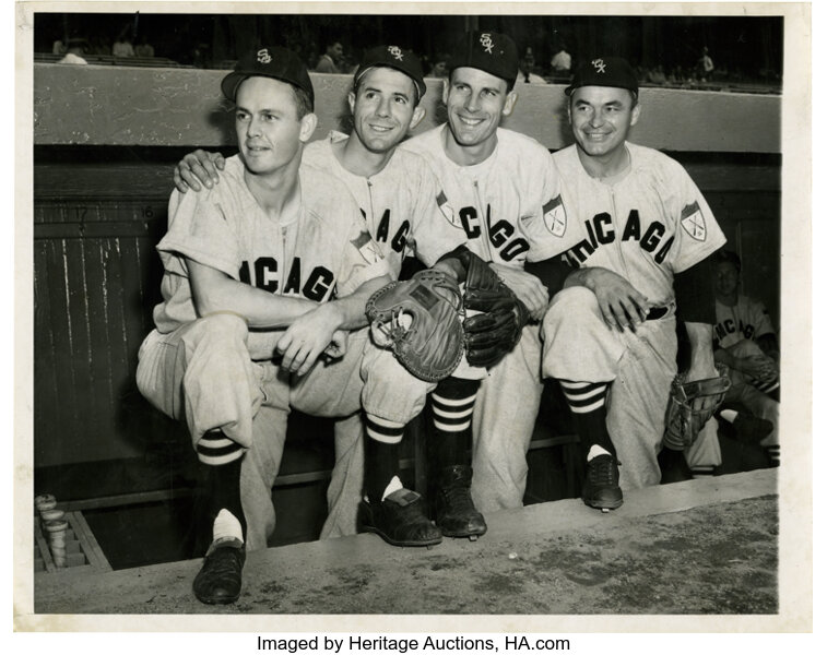 1942 CHICAGO WHITE SOX 8X10 TEAM PHOTO APPLING LYONS BASEBALL ILLINOIS