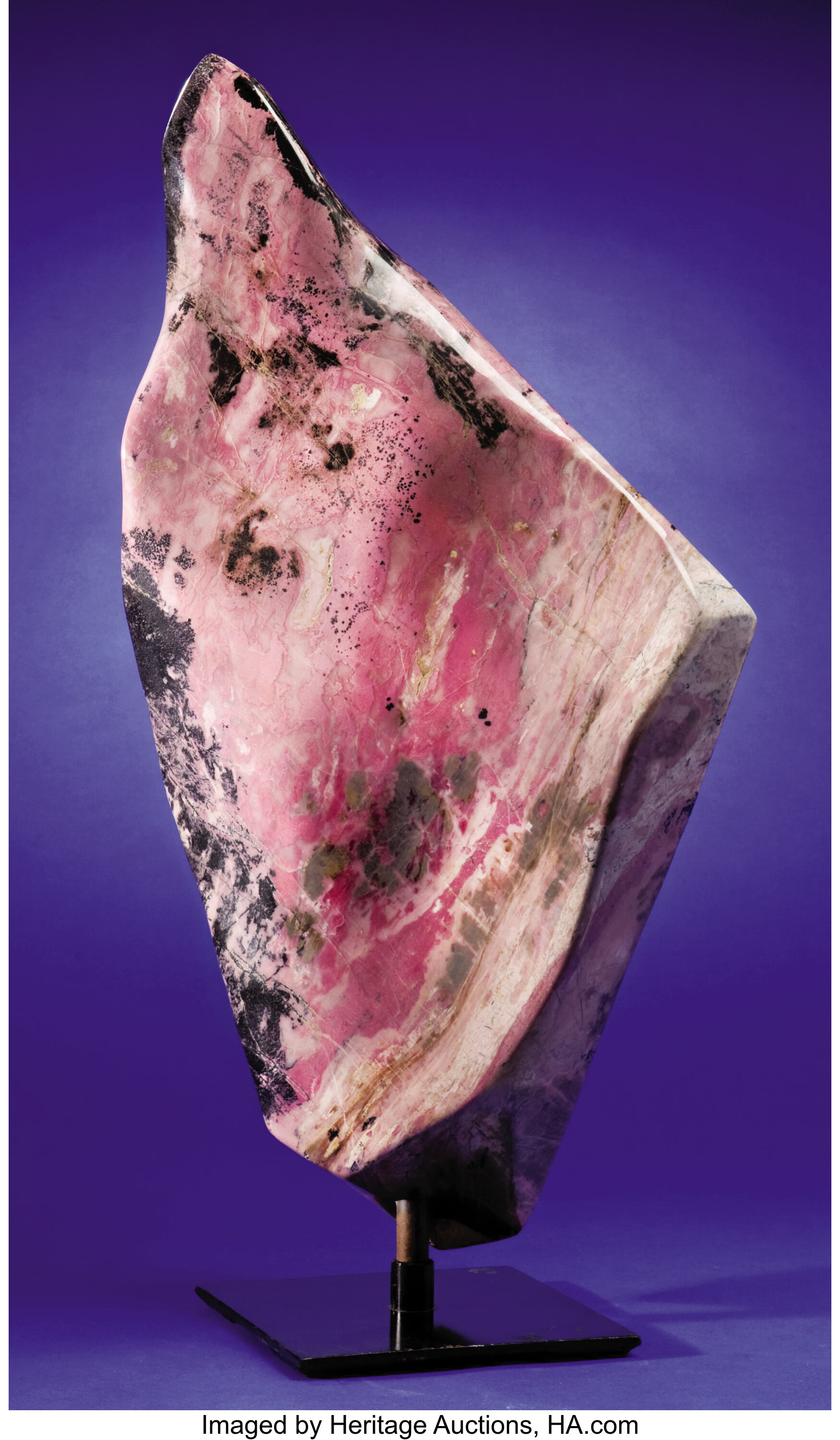 RHODONITE BOULDER. ... Minerals Decorative | Lot #38029 | Heritage Auctions