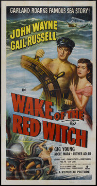 Wake of the Red Witch (Republic, 1949). Three Sheet (41" X 81"). Adventure