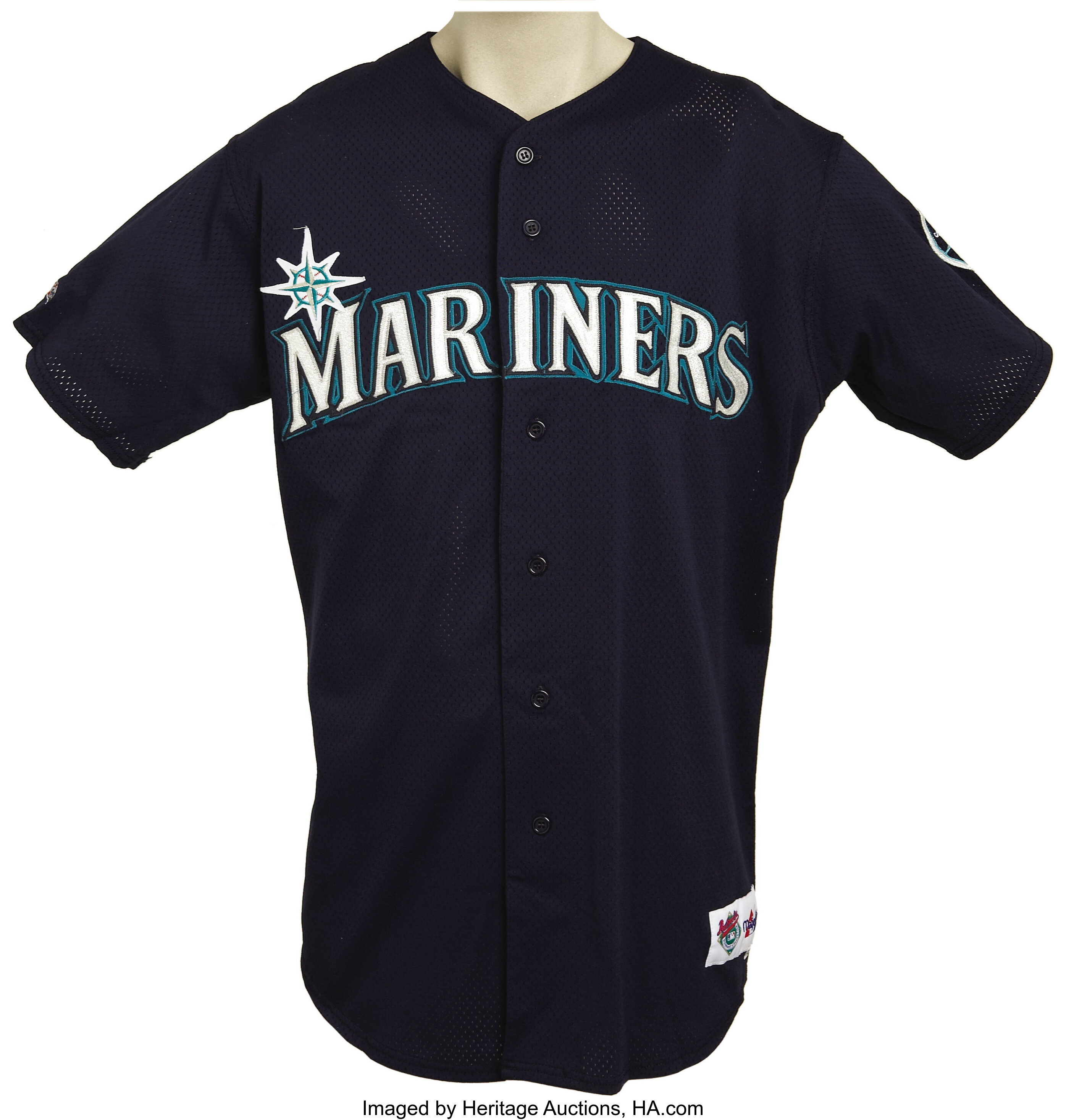 Ken Griffey Jr. Autographed Seattle Mariners Batting Practice Jersey